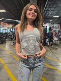Grey HD Eagle Tank Top