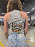 Grey HD Eagle Tank Top
