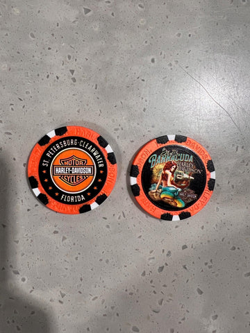 Mermaid Poker Chip
